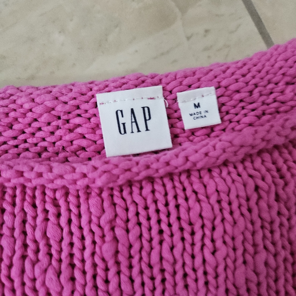 Gap Pink and Red Women's Sweater Size M - Picture 10 of 14